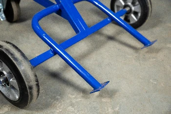 Тележка для металлических бочек TOR КБ-1 (250 литая + 160 поворотное) 1020254 – фото товара
